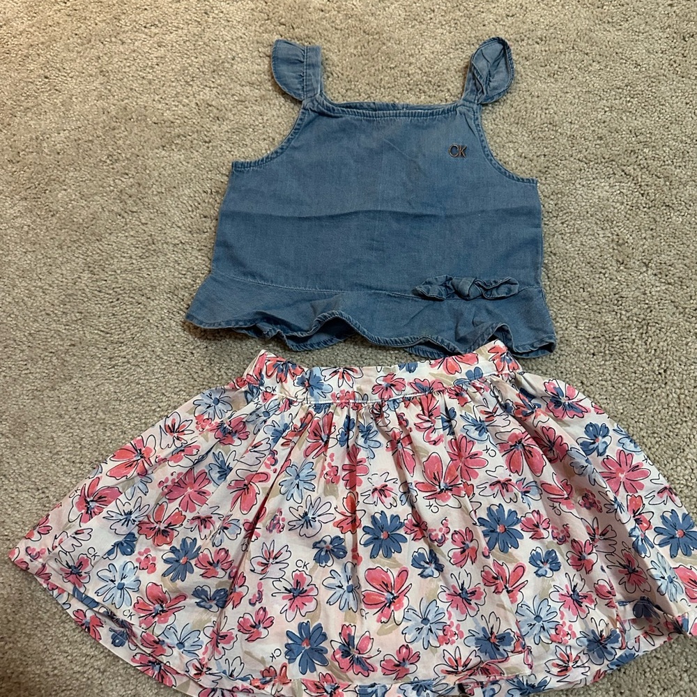 Calvin Klein jeans girl sets